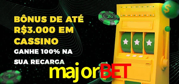 majorbet melhor bônus de depósito